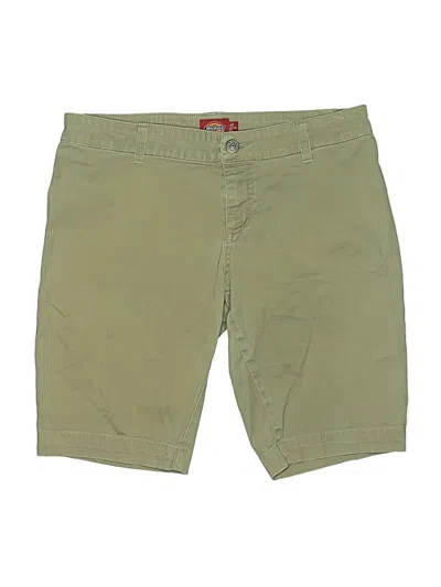 Pre-owned Dickies Khaki Shorts In Green