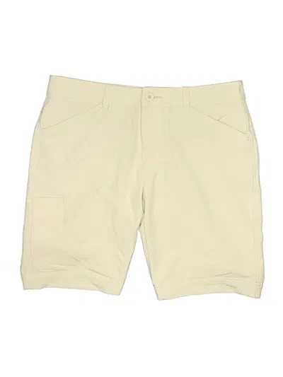 Pre-owned Dickies Khaki Shorts In Ivory