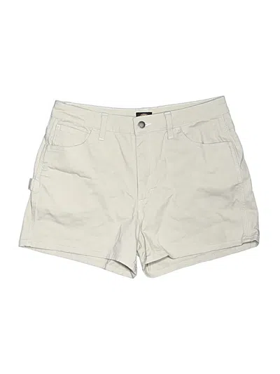 Pre-owned Dickies Khaki Shorts In Ivory