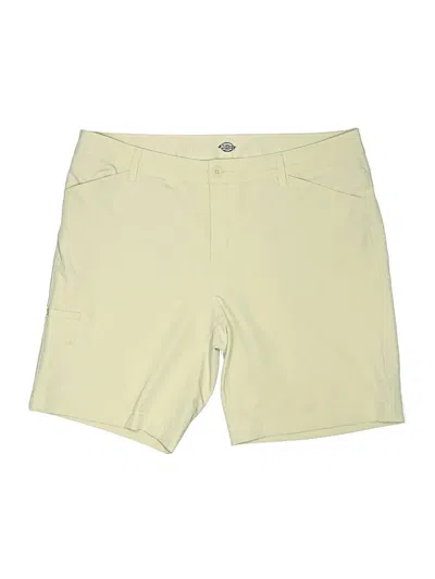 Pre-owned Dickies Khaki Shorts In Yellow