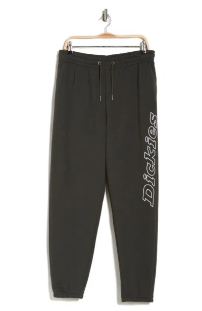 Dickies Knit Cotton Blend Sweatpants In Black