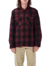 Dickies Sacramento Lined Shirt In Burgundy-red In Brown