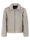Dickies Beige Trousers For Boy With Logo In Neutrals