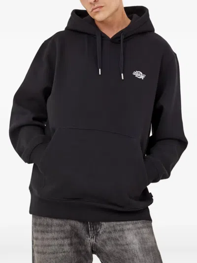 Dickies Logo Hoodie In Black