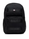 Dickies Logo-patch Backpack In Black