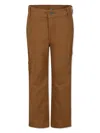 Dickies Logo-patch Cotton Trousers In Brown