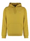 Dickies Logo-patch Hoodie In Green