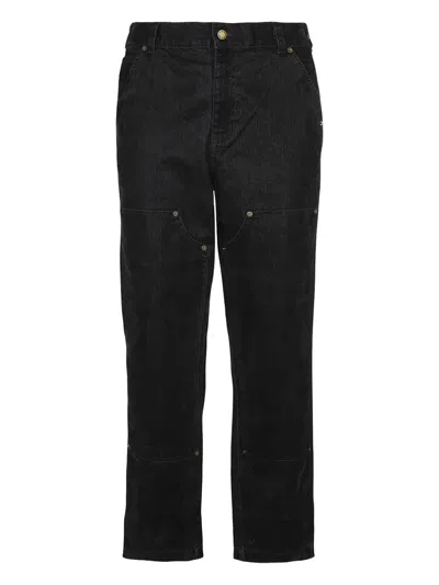 Dickies Logo-patch Jeans In Black