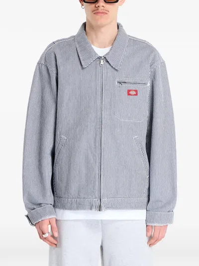 Dickies Logo-patch Jacket In White