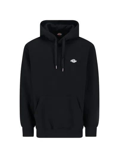 Dickies Logo-print Hoodie In Black