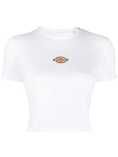 Dickies Logo-print Cotton T-shirt In 白色