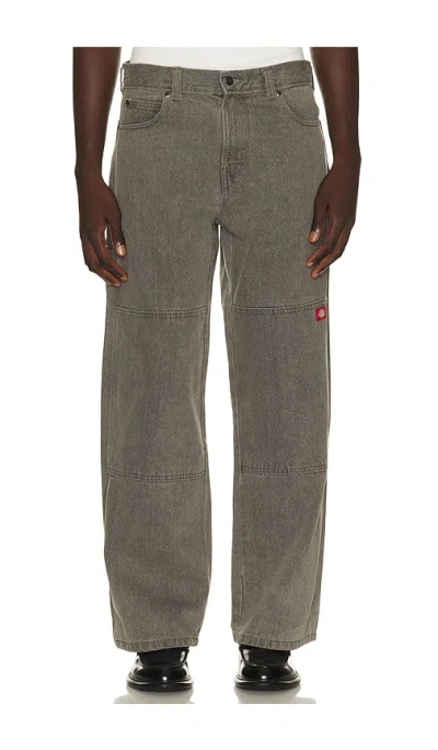 Dickies Loose Straight Double Knee Jean In Green