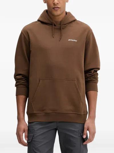Dickies Loretto Drawstring Hoodie In Brown