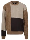 Dickies Lucas Patchwork Sweater In Multi