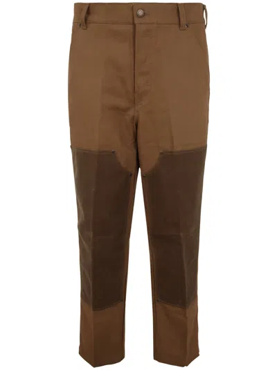 Dickies Lucas Waxed Double Knee In Brown