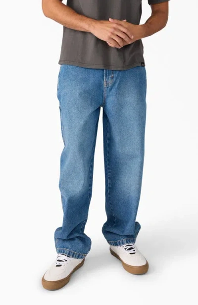 Dickies Madison Baggy Carpenter Jeans In Blue