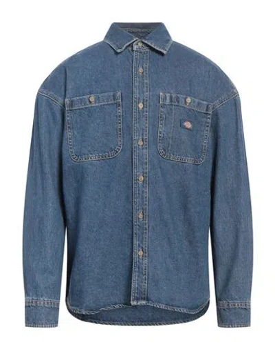 Dickies Cotton Shirt In Blue