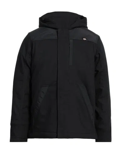 Dickies Man Jacket Black Size L Cotton, Polyester, Elastane