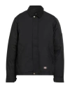 Dickies Man Jacket Black Size L Polyester, Cotton, Elastane In Blue