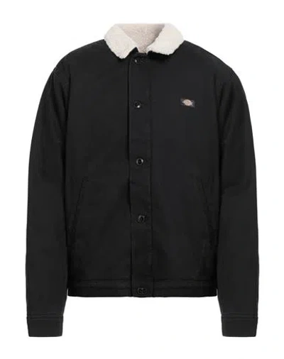 Dickies Man Jacket Black Size Xl Cotton, Polyester