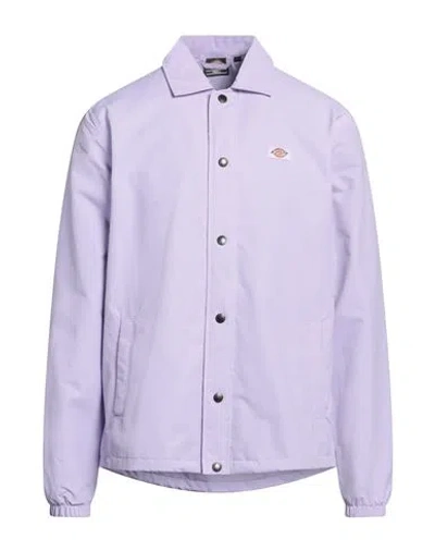 Dickies Man Jacket Light Purple Size Xs Polyamide, Polyester