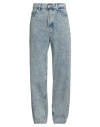Dickies Man Jeans Blue Size 33w-32l Cotton In Blue