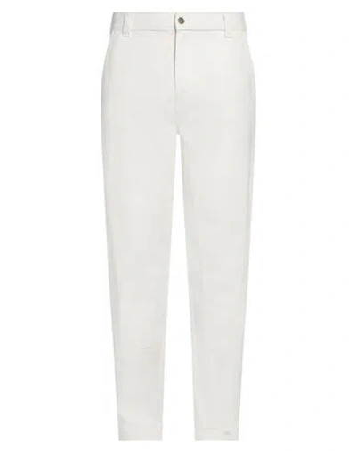 Dickies Man Jeans White Size 33w-32l Cotton