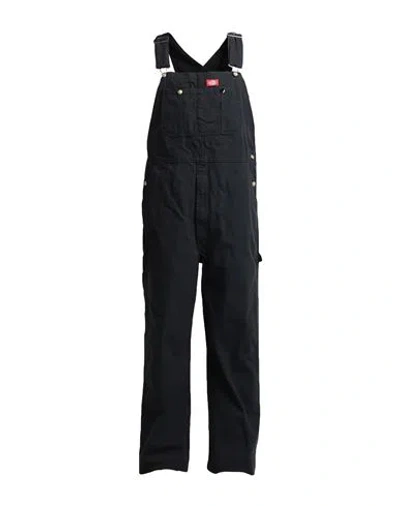 Dickies Man Overalls Black Size 42w-32l Cotton