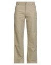 Dickies Man Pants Beige Size 31 Cotton In Nude