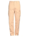 Dickies Man Pants Camel Size 34 Cotton In Beige