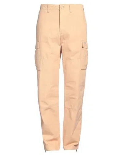 Dickies Man Pants Camel Size 34 Cotton In Beige