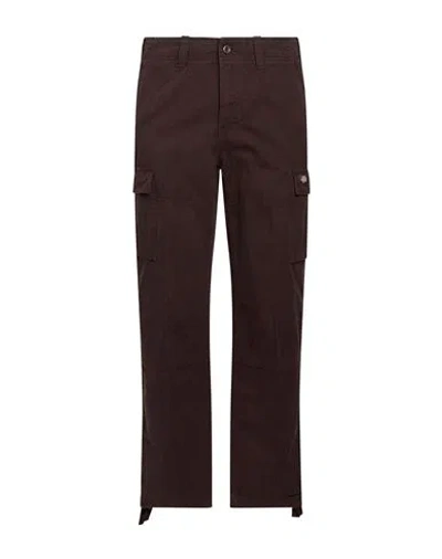 Dickies Man Pants Chocolate Brown Size 28 Cotton