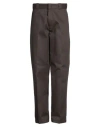 Dickies Man Pants Dark Brown Size 31w-32l Polyester, Cotton