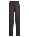 Dickies Man Pants Dark Brown Size 30w-32l Polyester, Cotton