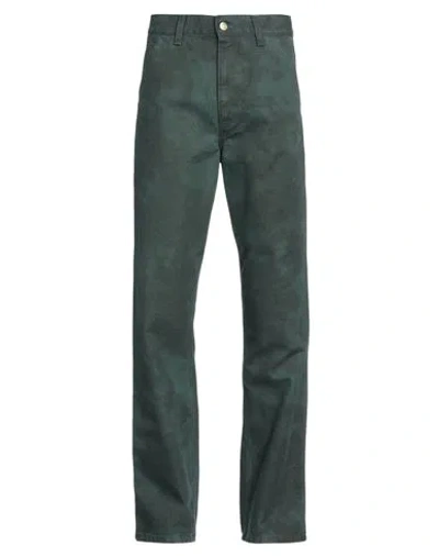 Dickies Man Pants Dark Green Size 33w-32l Organic Cotton
