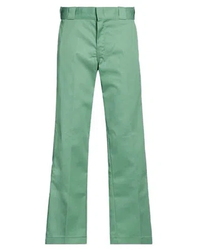 Dickies Man Pants Green Size 29w-30l Polyester, Cotton In Brown