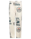 Dickies Man Pants Ivory Size 38 Cotton In White