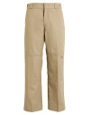 Dickies Man Pants Khaki Size 29w-30l Polyester, Cotton In Beige