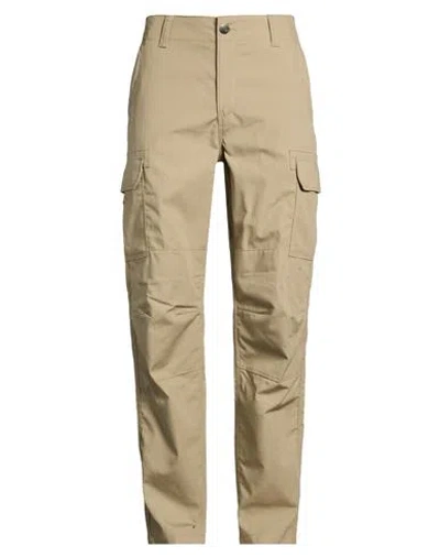 Dickies Man Pants Khaki Size 32 Cotton In Neutral