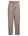 Dickies Man Pants Khaki Size 33w-32l Polyester, Cotton In Brown