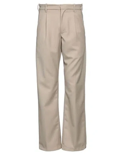 Dickies Man Pants Light Brown Size 34w-31l Polyester, Wool In Beige