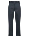 Dickies Man Pants Midnight Blue Size 30w-32l Polyester, Cotton In Blue