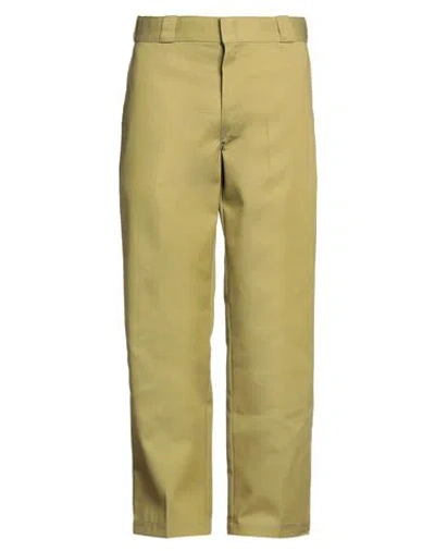 Dickies Man Pants Military Green Size 34w-32l Polyester, Cotton