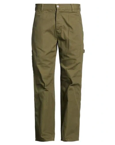 Dickies Man Pants Military Green Size 36 Cotton