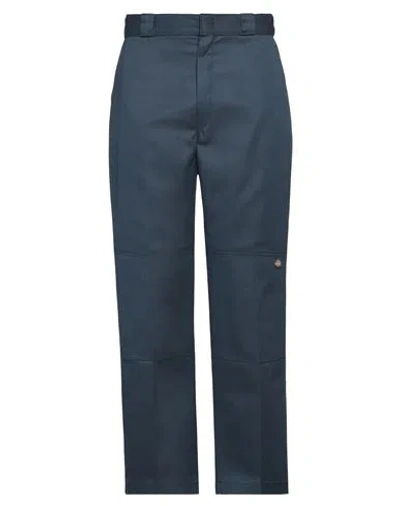 Dickies Man Pants Navy Blue Size 33w-32l Cotton, Polyester