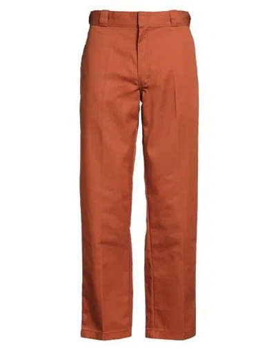 Dickies Man Pants Tan Size 31w-32l Polyester, Cotton In Blue