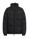 Dickies Man Puffer Black Size Xl Polyamide