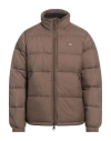 Dickies Man Puffer Chocolate Brown Size M Polyamide