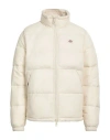 Dickies Man Puffer Off White Size L Polyamide In Off White