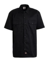 Dickies Man Shirt Black Size Xxl Polyester, Cotton In Black